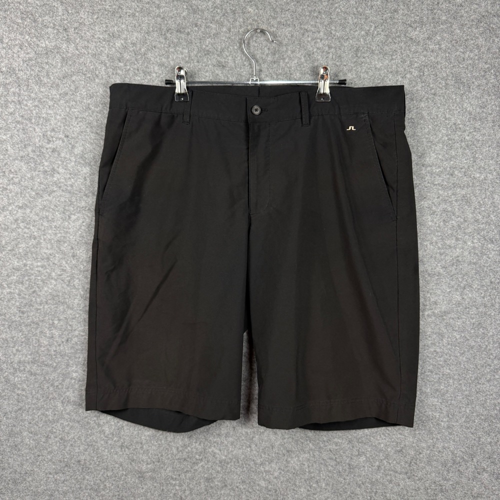 J.Lindeberg Aron Regular Micro Stretch Mens Black‎ Golf Shorts Size 36